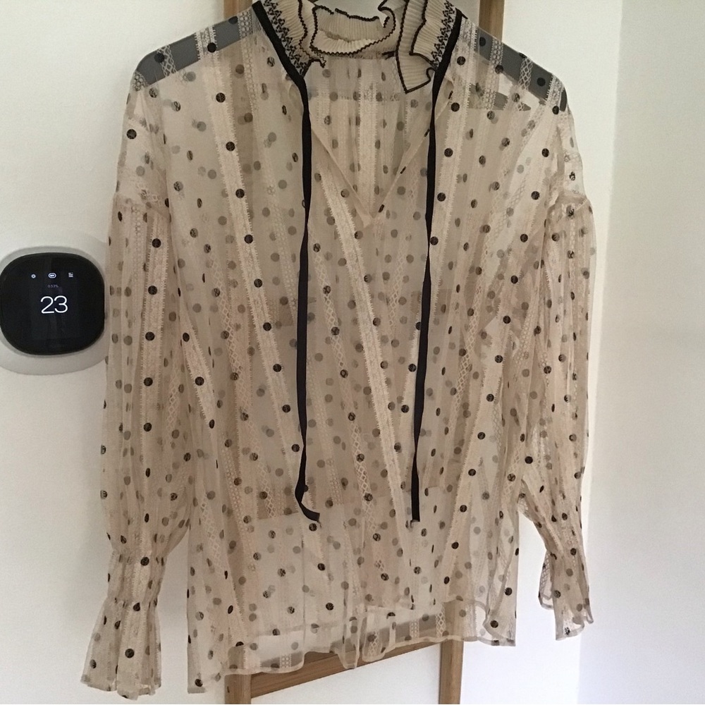 Transparent blouse